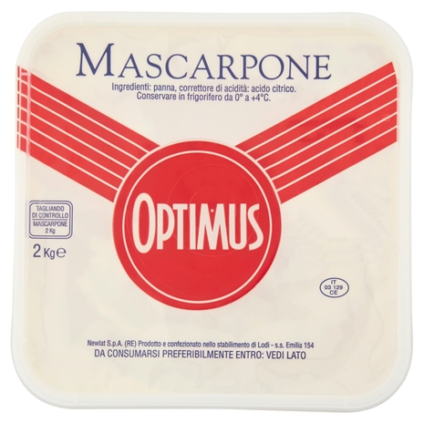 Mascarpone Optimus, 2 kg